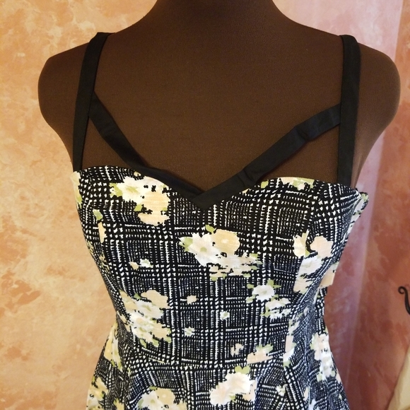 Hearts & Roses Vintage Style Dress - Picture 2 of 5